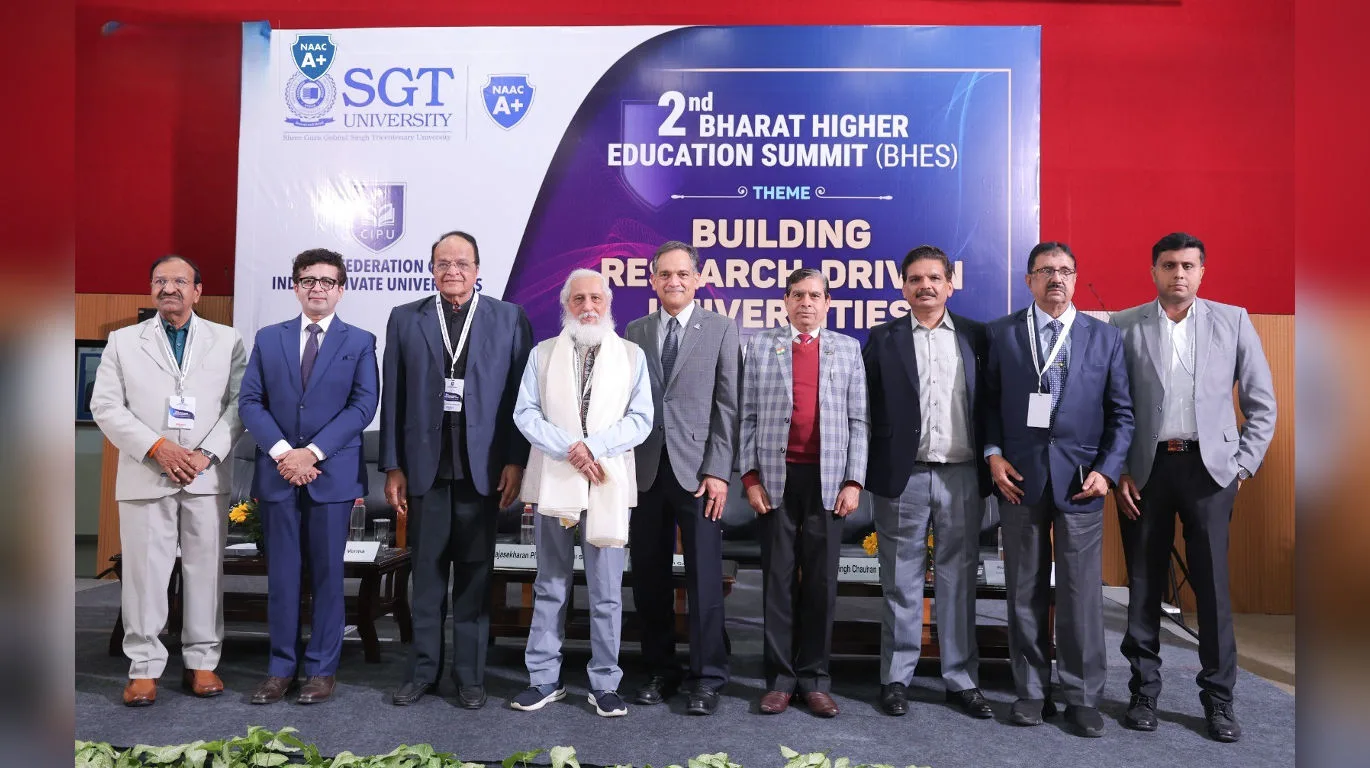 CIPU's 2nd Bharat Higher Education Summit was held on 23rd December 2025 at SGT University, Gurugram with the theme, 'Building Research-Driven Universities'.