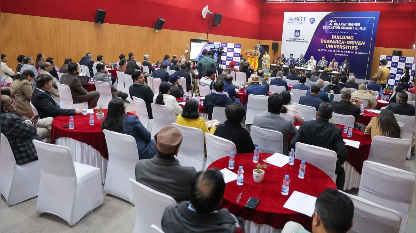 A section of the audience from CIPU's 2nd Bharat Higher Education Summit.