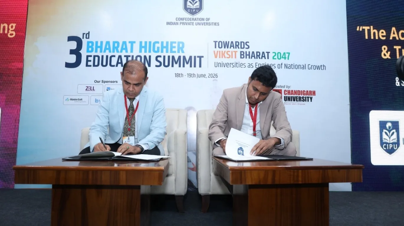 An MoU was signed with Bennett University-Times Group for a first of its kind 'Academy of Entrepreneurial Teaching and Transformative Learning'.