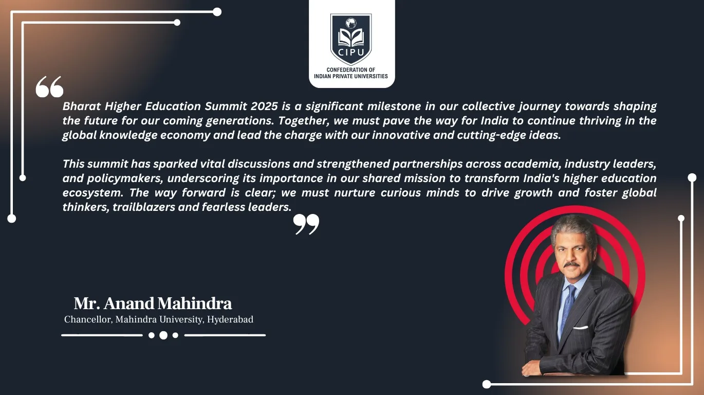 Bharat Higher Education Summit 2025.